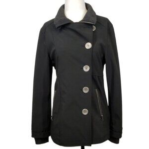 Prana Martina Jacket Black Size Small Performance Waterproof Outdoor Hiking Camp
